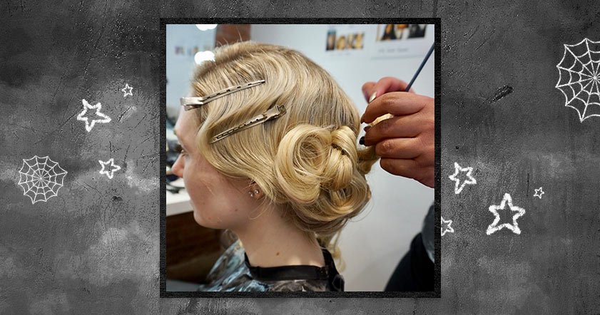Loreal Paris BMAG How To Its Go Time 2 Last Minute Halloween Hair Ideas2 Step10